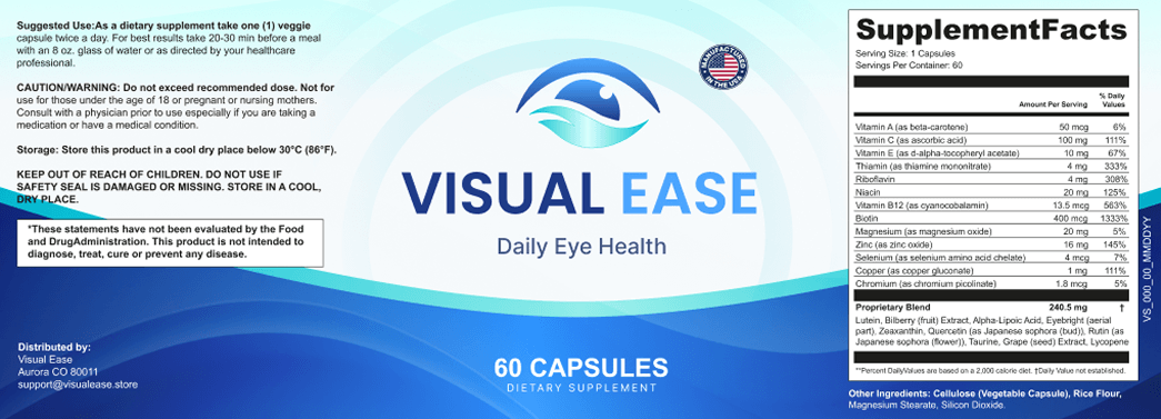 Visual Ease Label